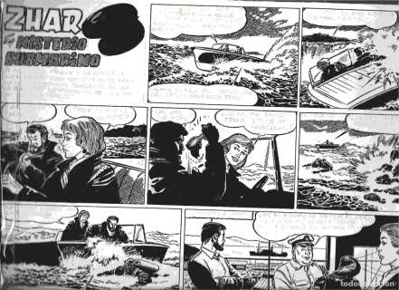 ZHAR, 4 paginas dibujo plumilla original de JOSE LUIS MACIAS, no publicados nun , | todocoleccion (Buy It Now)