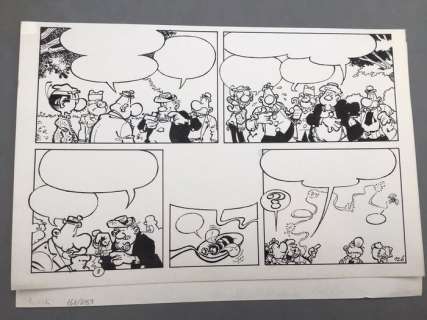 Greg - Planche originale Achille Talon T26 - Achille Talon et l’arme du crocodile - (1980) | Catawiki