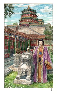 Federico Penco | Palazzo d’Estate in Cina | Tavole Originali