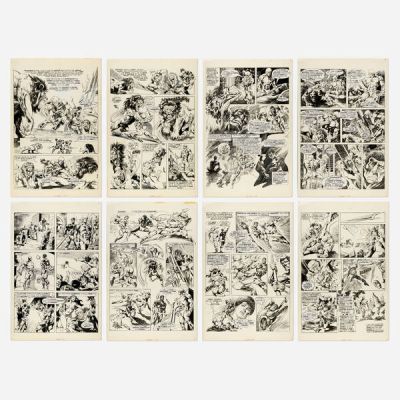 Pablo Marcos | Creepy #104 ’The Games" Complete 8-Page Story Original Art (Warren Publications, 1979) | Landry Pop Auctions