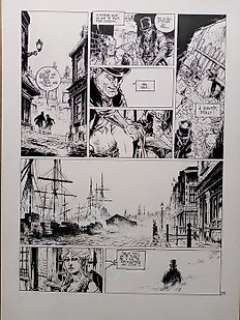 Poupard, Jean-Charles - Planche originale (p.35) - Jack l’éventreur (Jack the Ripper) T1 - Les liens du sang - (2012) | Catawiki