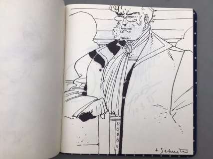 Schuiten / Comès / Fred / divers auteurs - 25x Dessin original dédicacé | Catawiki