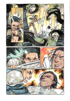 Morgan Beem | Author Immortal # 2 Page 05 | The Artist Bullpen