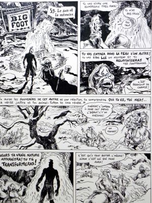 Nicolas Dumontheuil | Big Foot – Planche originale n° 51 | Zic et Bul