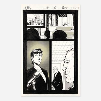 Juvaun Kirby And Dexter Vines | Lot 348 - DV8 #13 Story Page 18 Original Art (Image Comics, 1997) | Landry Pop Auctions