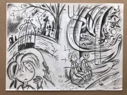 Dupuy-Berberian - Crayonné original | Catawiki