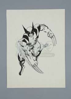 X-MEN (CIRCA LATE 1970’S TO 1980) - John Byrne Hand-Drawn Wolverine Artwork Commission | Propstore