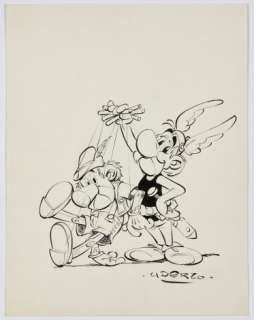 Albert Uderzo 1927 - 2020 Astérix & Pinocchio | Astérix & Pinocchio | Artcurial