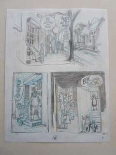 Will eisner - Originele schets voor pagina 11 - To the heart of the storm - Loose page - First edition - (1991) | Catawiki