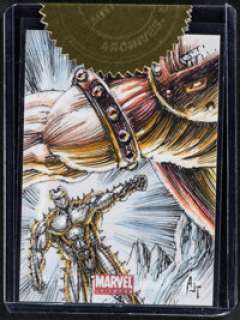 2011 Rittenhouse Marvel Universe - Titan vs Juggernaut by Anthony Tan - Sketch Card | Heritage