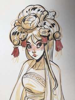 Barbucci, Alessandro - Dessin original couleur - EkhÃ¶ monde miroir | Catawiki