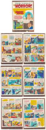 Reed Crandall | Crandall - "The SHADOW KNOWS". Haunt Of Fear #26, Jul-Aug 1954 | Russ Cochran