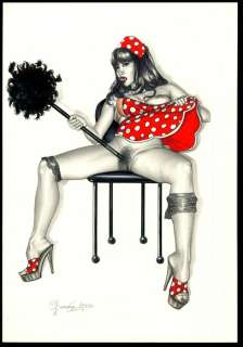 Giovanna Casotto - Original artwork - Pin-up - Maidad - (2002) | Catawiki