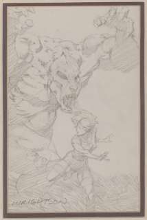 Bernie Wrightson | Wrightson - Original Drawing | Russ Cochran
