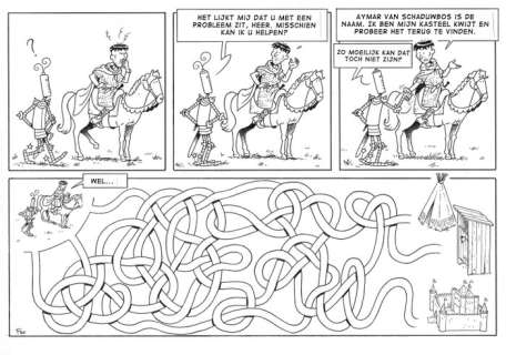 Frodo De Decker - Originele gag - De Ridder - Aymar Van Schaduwbos | Catawiki