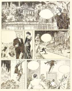 Manara, Milo | LE DÉCLIC Planche originale à l’encre de Chine n°23, extraite | Cornette de St Cyr