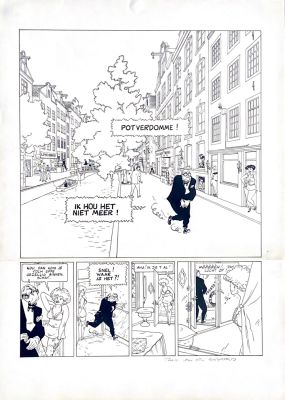 Bob de Moor, Oncle Zigomar, Snoe et Snolleke « le doigt bleu », 1953