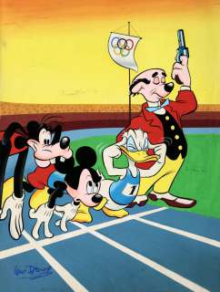 Walt Disney | Mickey, illustration Ã  la gouache et Ã  l’enc… | Millon