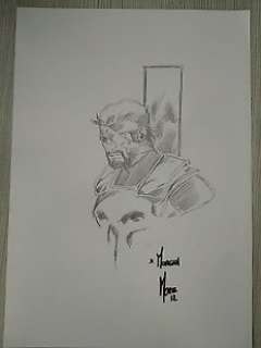 Marco Checchetto - Punisher - Punisher Illustrazione originale di Marco Checchetto - Page volante - Exemplaire unique - (2012/2020)