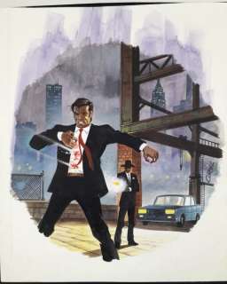 Luigi Corteggi | Luigi Corteggi - Originale di Copertina "Storia di Gangster" - Firmata - Page volante - Exemplaire unique | Catawiki