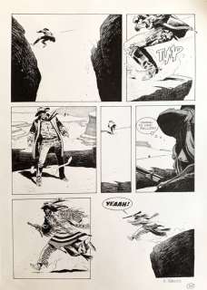 Enrique Breccia | Tex - E. Breccia - Original page "Capitan Jack" Pag. 165 - Page volante - (2016) | Catawiki