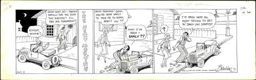 Martin Branner | Branner - Winnie Winkle, Original Daily Strip, 10/2/1930 NO RESERVE | Russ Cochran