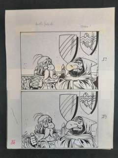 Magnus | La Compagnia della Forca - Magnus - preliminare originale "Il Reame di Bellorizzonte" - Page volante | Catawiki