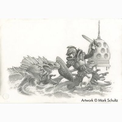 Mark Schultz | SubHuman: Ange de Mer Warrior | Flesk