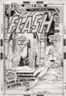 Neal Adams | FLASH # 208 COVER ORIGINAL ART-NEAL ADAMS | Pedigree Comics
