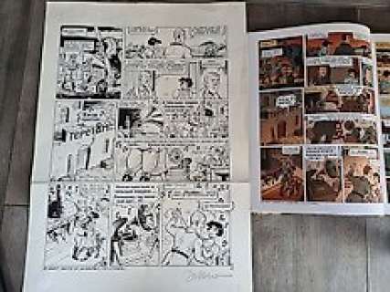 Di Sano, Bruno | Di Sano, Bruno - Planche originale - L’Aviatrice T2 - Aventures orientales - (2016) | Catawiki