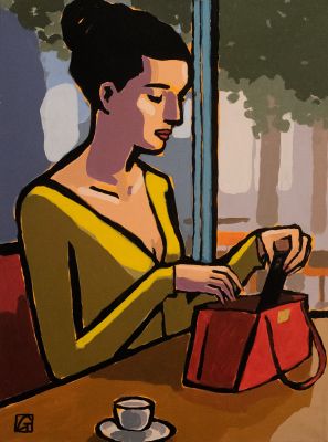 Jean-Claude Götting | 2022 - Le sac rouge | Huberty Breyne Gallery