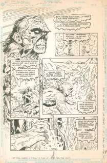 Mike Hoffman, Peter Gross | Swamp Thing #102 - original comic art, p. 2 - EO - (1990) | Catawiki