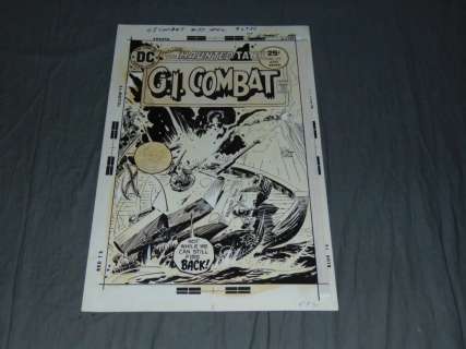 Joe Kubert. Original Cover. G.I. Combat 177. | Weiss Auctions