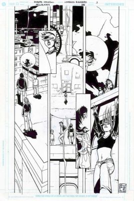 Giuseppe Camuncoli | “Cross Purpose” – Hellblazer #206 – tav.03 | Cart Gallery