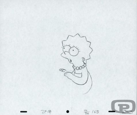 Collective | The Simpsons, Animation Sketches - Lisa, Sad | Pulp’s Art