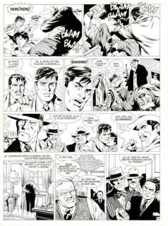 Mitton, Jean-Yves | Mitton, Jean-Yves - Originele pagina - Bloed en Stilte 4 - Siciliaanse vespers - (1990) | Catawiki