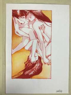 Jung | Jung - Dessin original couleur - Frôlement - (2009) | Catawiki