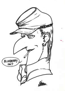 Pazienza Andrea | "Zanardi "Blueberry hm?"", anni ’80 | Urania Casa d’Aste