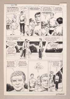 Original Art for Star Trek (1984 1st Series DC) Issue 51, Page 3 by Tom Sutton and Ricardo Villagran | mycomicshop.com