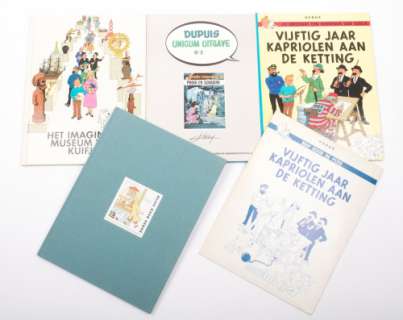 Hergé - Kuifje: Vijftig jaar Kapriolen aan de ketting | Zwiggelaar Auctions