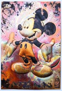 Chris Duncan | Chris Duncan - Original Artwork - Mickey Mouse on Sheet Copper - (2021) | Catawiki