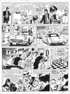 Piroton, Arthur | Original page (p.0)  - Jess Long  - Channel Fist  - (1990) | Catawiki