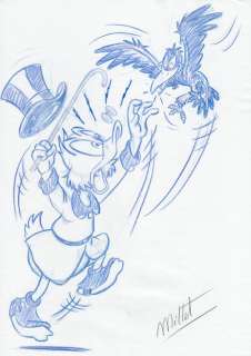 Millet | Scrooge McDuck - Millet - DIN A3 - Original Sketch Drawing | Catawiki