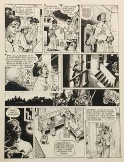 Franz | Franz - Planche originale (p.3) Poupée d’Ivoire T1 - Nuits sauvages - (1987) | Catawiki