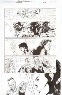 Geraldo Borges - Sinestro #7 Pg. 19 - Great Sinestro And Gl Babes