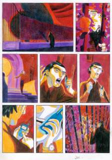 Jorge Gonzalez - Planche originale - Le vagabond