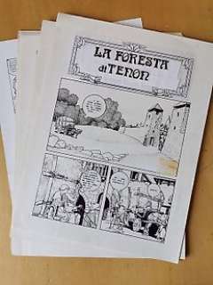 Germano Bonazzi - LancioStory - Storia Completa La foresta di Tenon di Ugolino Cossu e Ferrandino - Page volante - Exemplaire unique