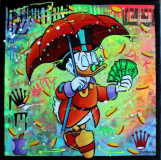 Brisan Gabriel(1967) | Brisan Gabriel(1967) - Original Conceptual Tribute Art - Happy Duck (2021) | Catawiki