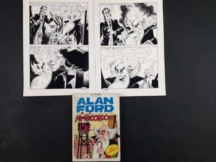 Piffarerio Corteggi | Alan Ford - Mi ricordo cheâ€¦ - Page volante - EO - (1975) | Catawiki