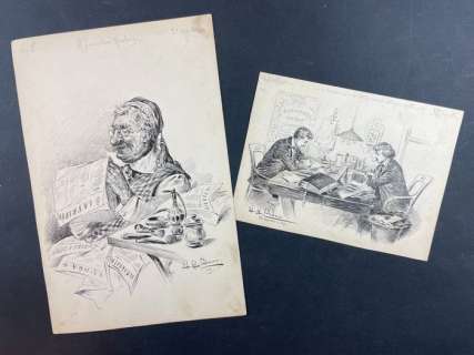 Giovanni Garibaldi Bruno | Pinocchio - Pinocchio in Automobile - Page volante - EO - (1903) | Catawiki